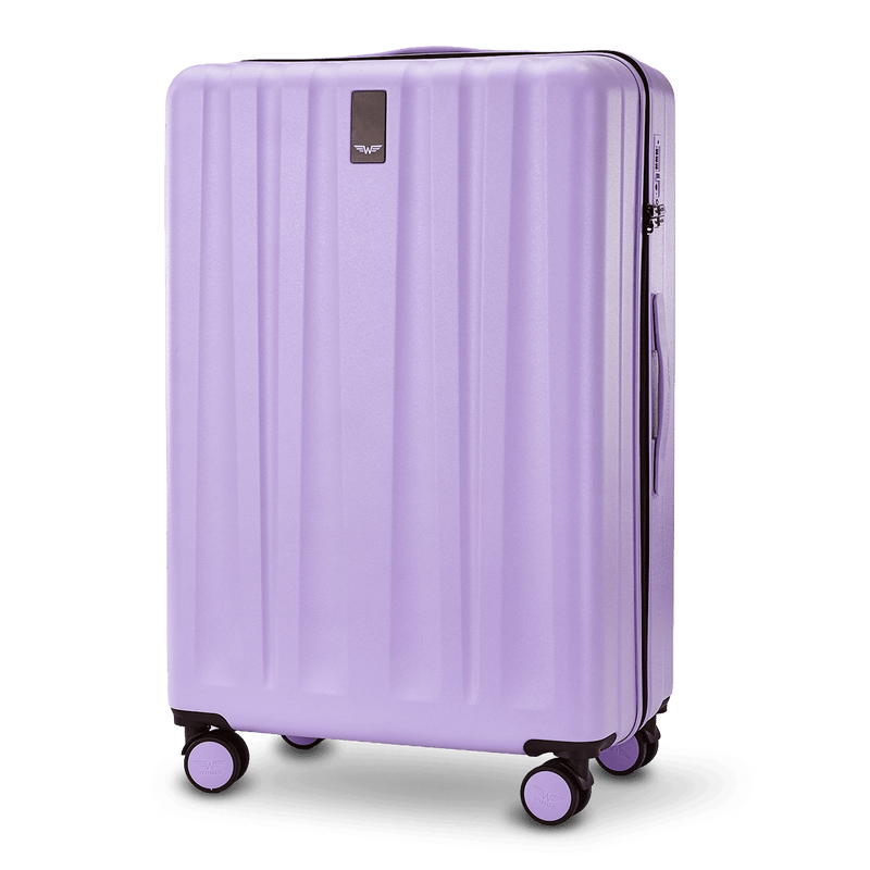 Walizka DUŻA WINGS GREBE 28" WHITE PURPLE