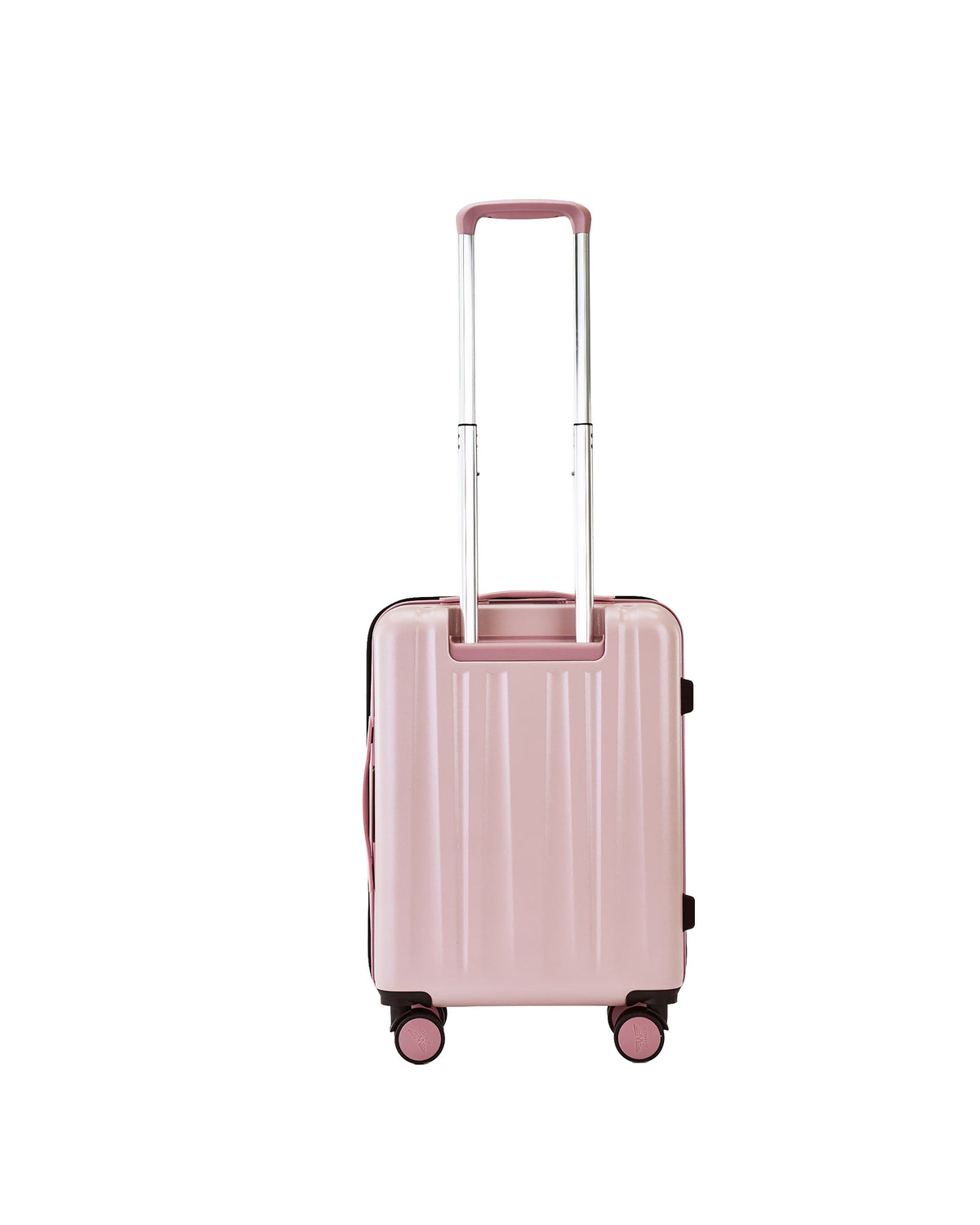 Walizka KABINOWA z przednią kieszenią WINGS GREBE 20" ROSE GOLD