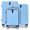 Zestaw 3 walizek WINGS GREBE LIGHT BLUE