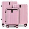 Zestaw 3 walizek WINGS GREBE PINK