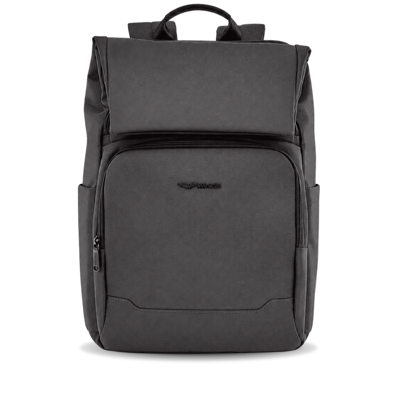 Plecak męski BRANT WINGS na laptop 17 cali podróżny 22L BLACK