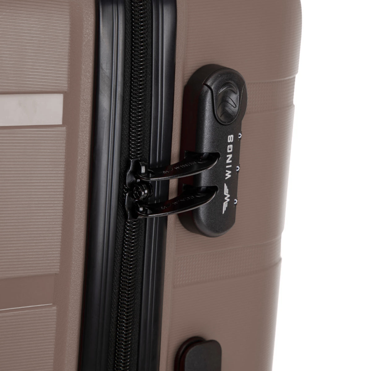 Komplet 3 walizek Wings HAWFINCH 3.0 polipropylen COFFEE