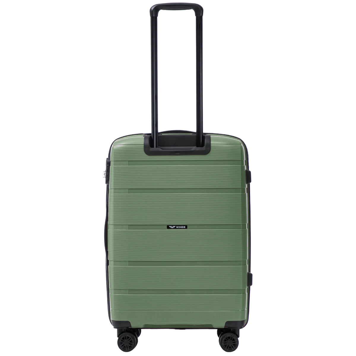 Komplet 3 walizek Wings HAWFINCH 3.0 polipropylen BLACKISH GREEN