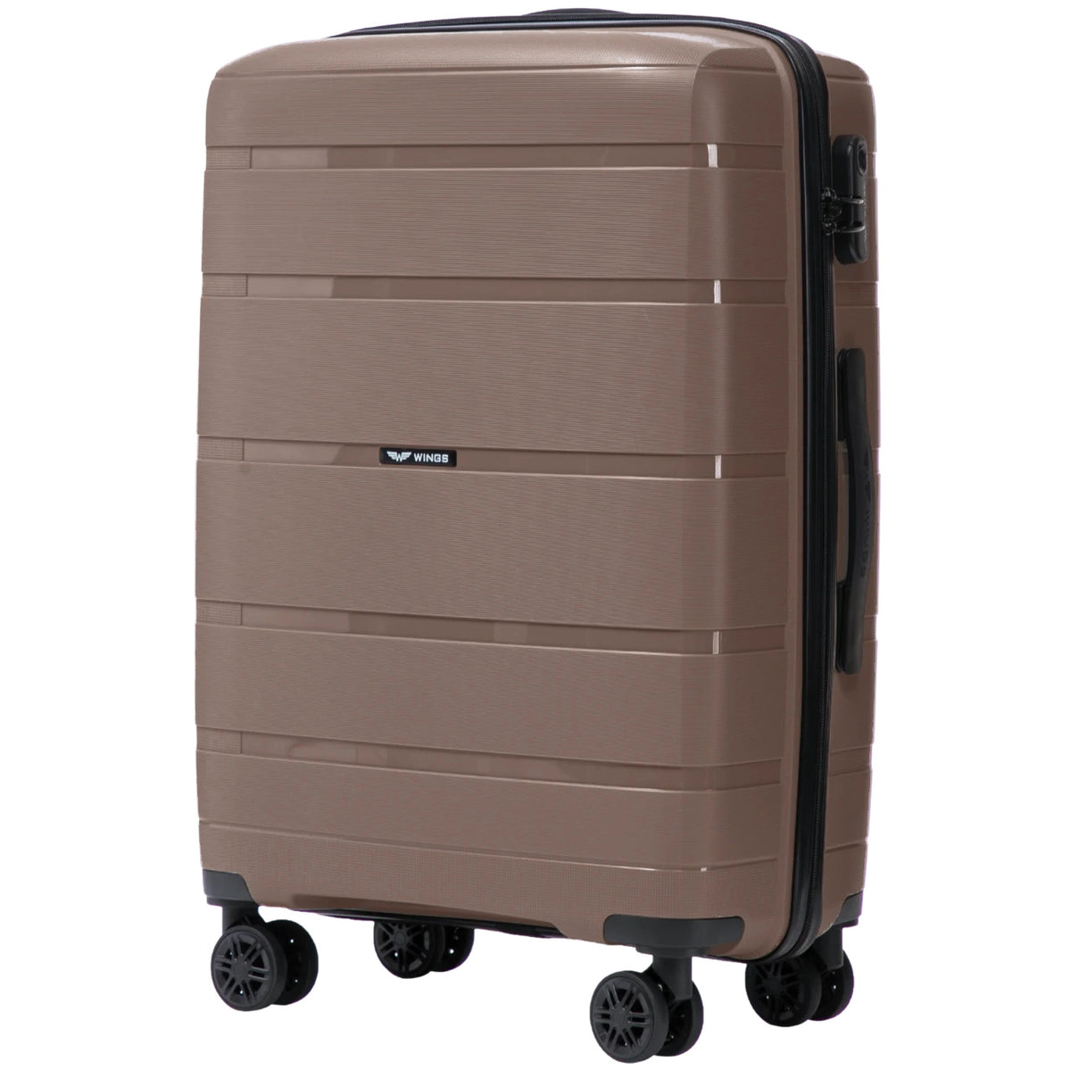 Komplet 3 walizek Wings HAWFINCH 3.0 polipropylen COFFEE