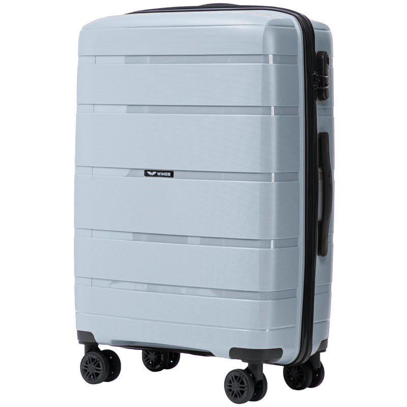 Komplet 3 walizek Wings HAWFINCH 3.0 polipropylen LIGHT BLUE