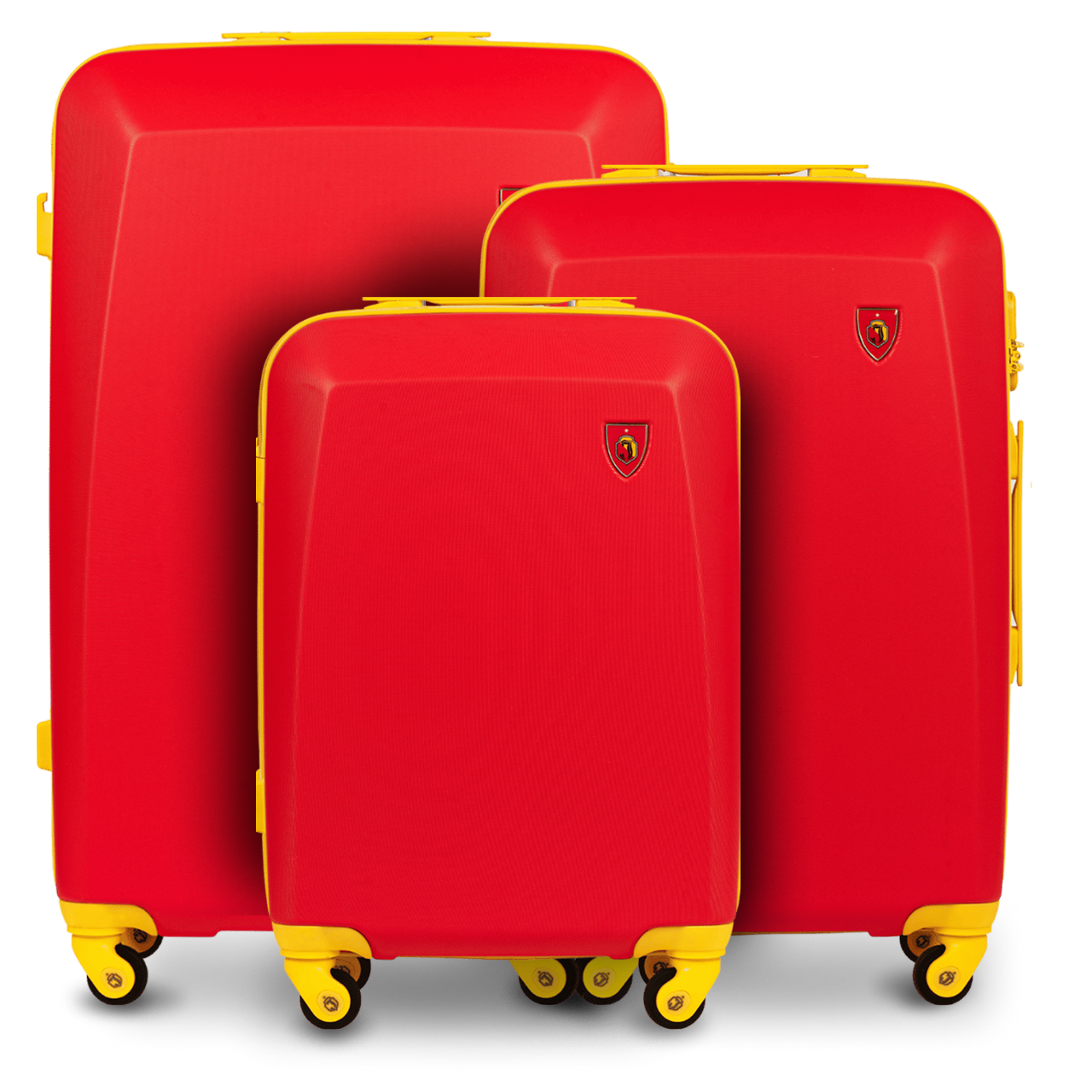 Zestaw 3 walizek Wings x Jagiellonia RED