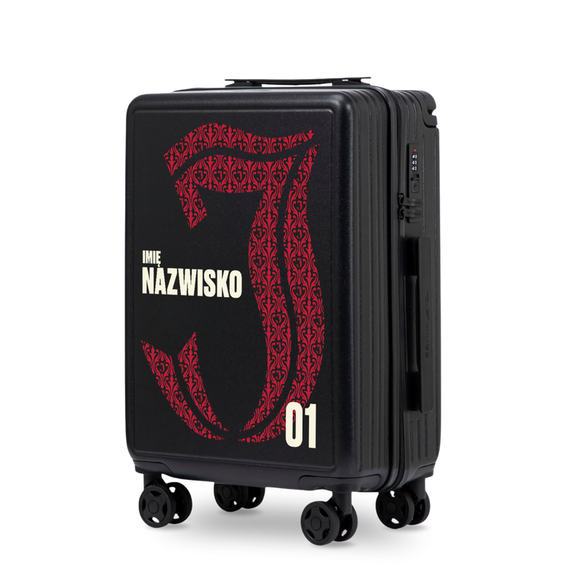 Personalizowana walizka kabinowa 20" WINGS x Jagiellonia 2026 - bagaż z własnym charakterem