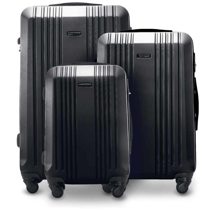 Komplet 3 walizek Wings KESTREL Dark grey