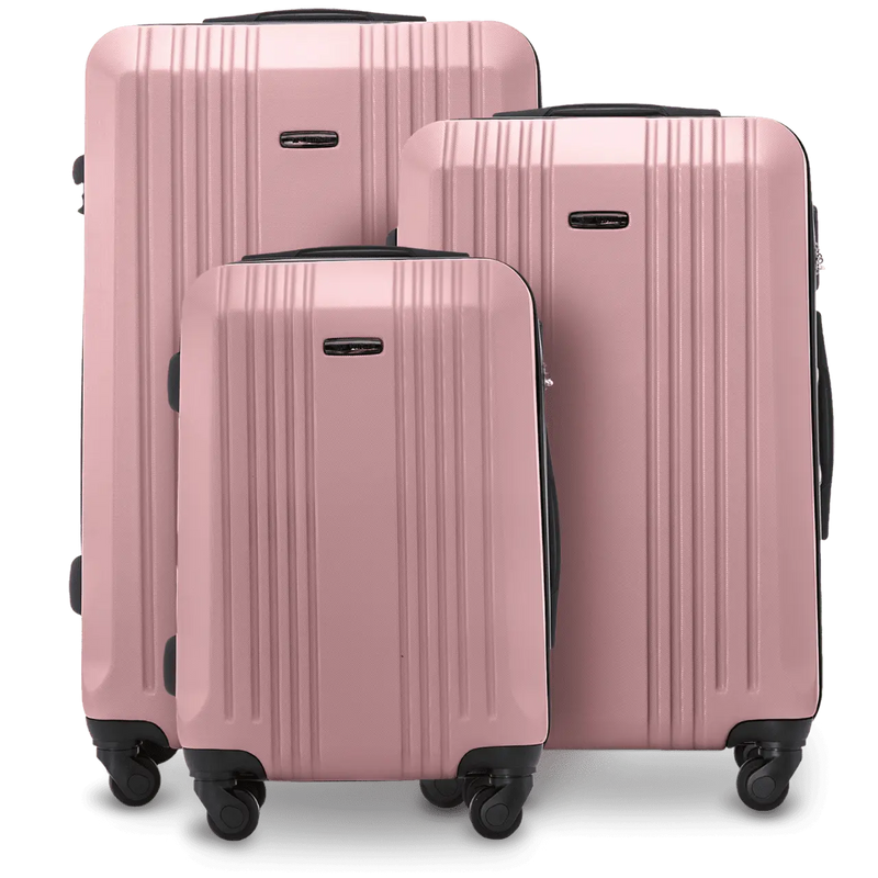Komplet 3 walizek Wings KESTREL Rose gold