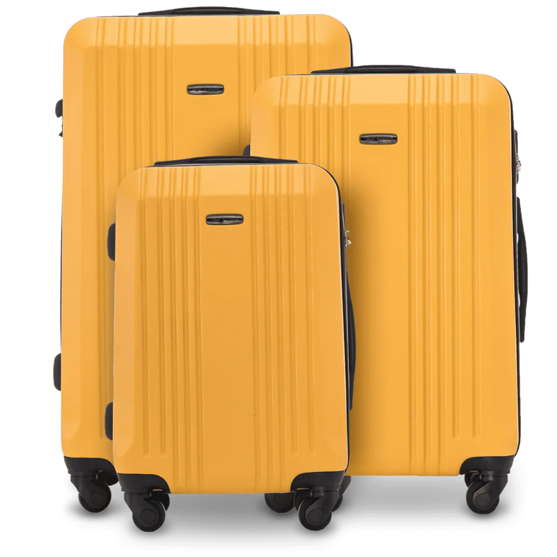 Komplet 3 walizek Wings KESTREL Yellow