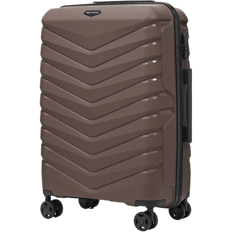 Zestaw 3 walizek Wings PHOENIX 2.0 polipropylen BROWN