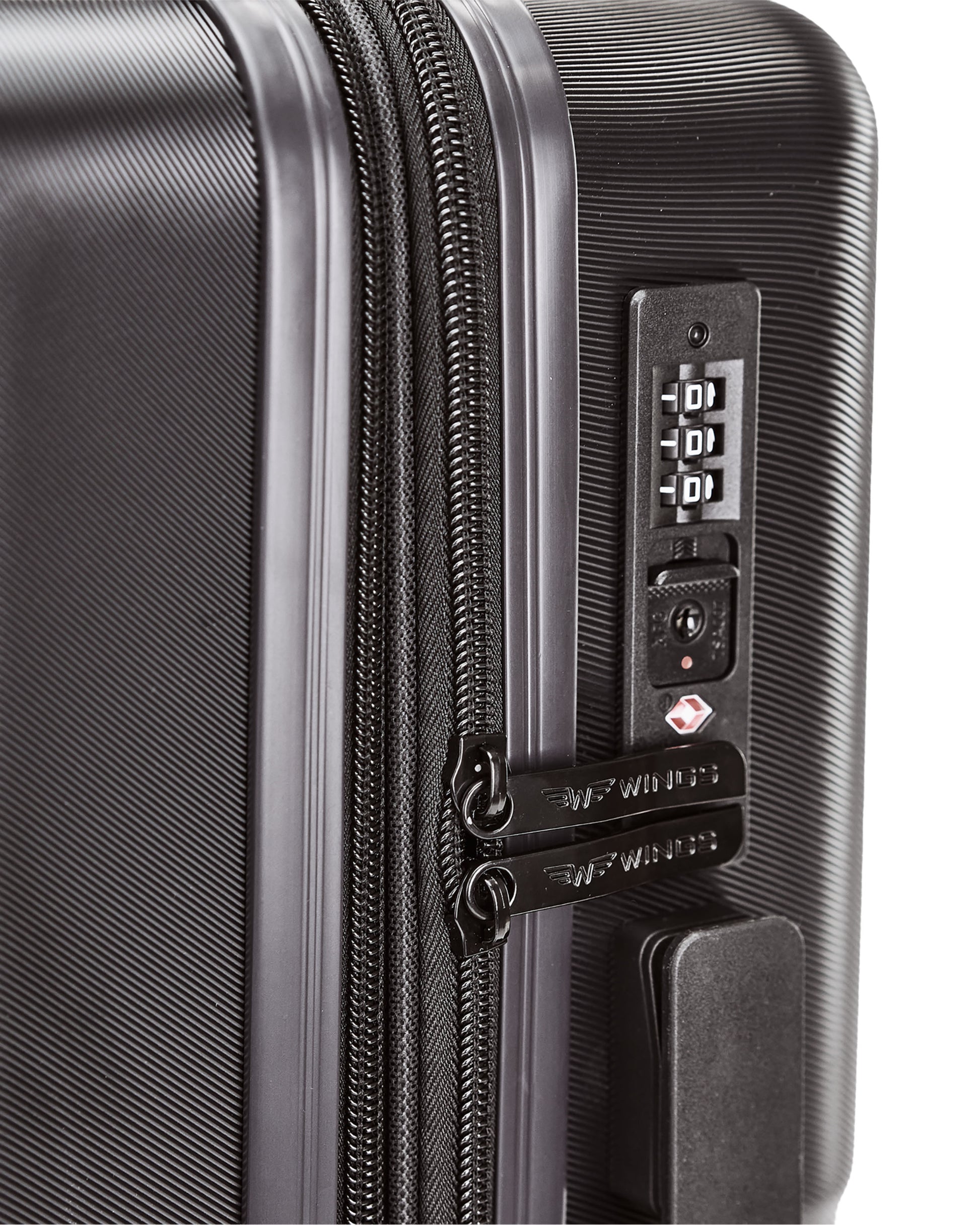 Walizka DUŻA WINGS MAGPIE 28" BLACK
