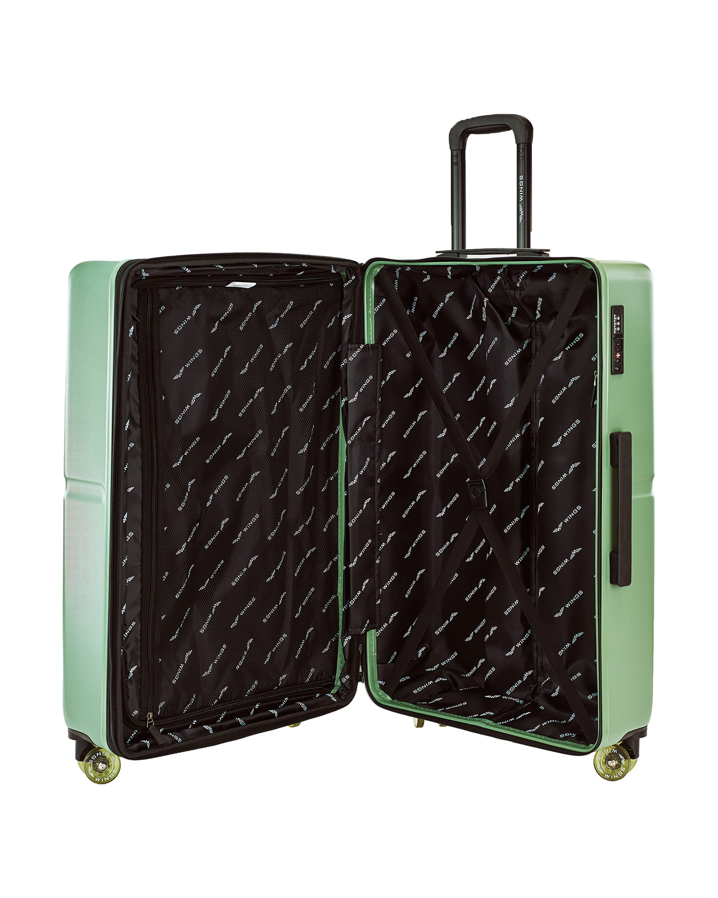 Walizka DUŻA WINGS MAGPIE 28" ARMY GREEN