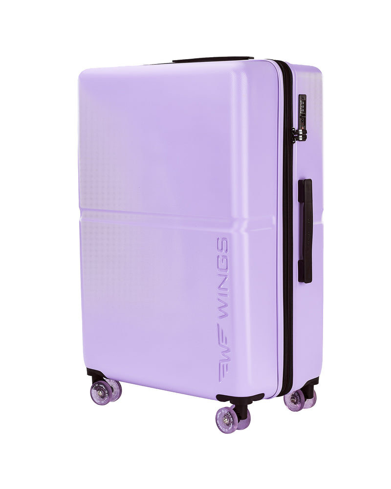 Walizka DUŻA WINGS MAGPIE 28" WHITE PURPLE