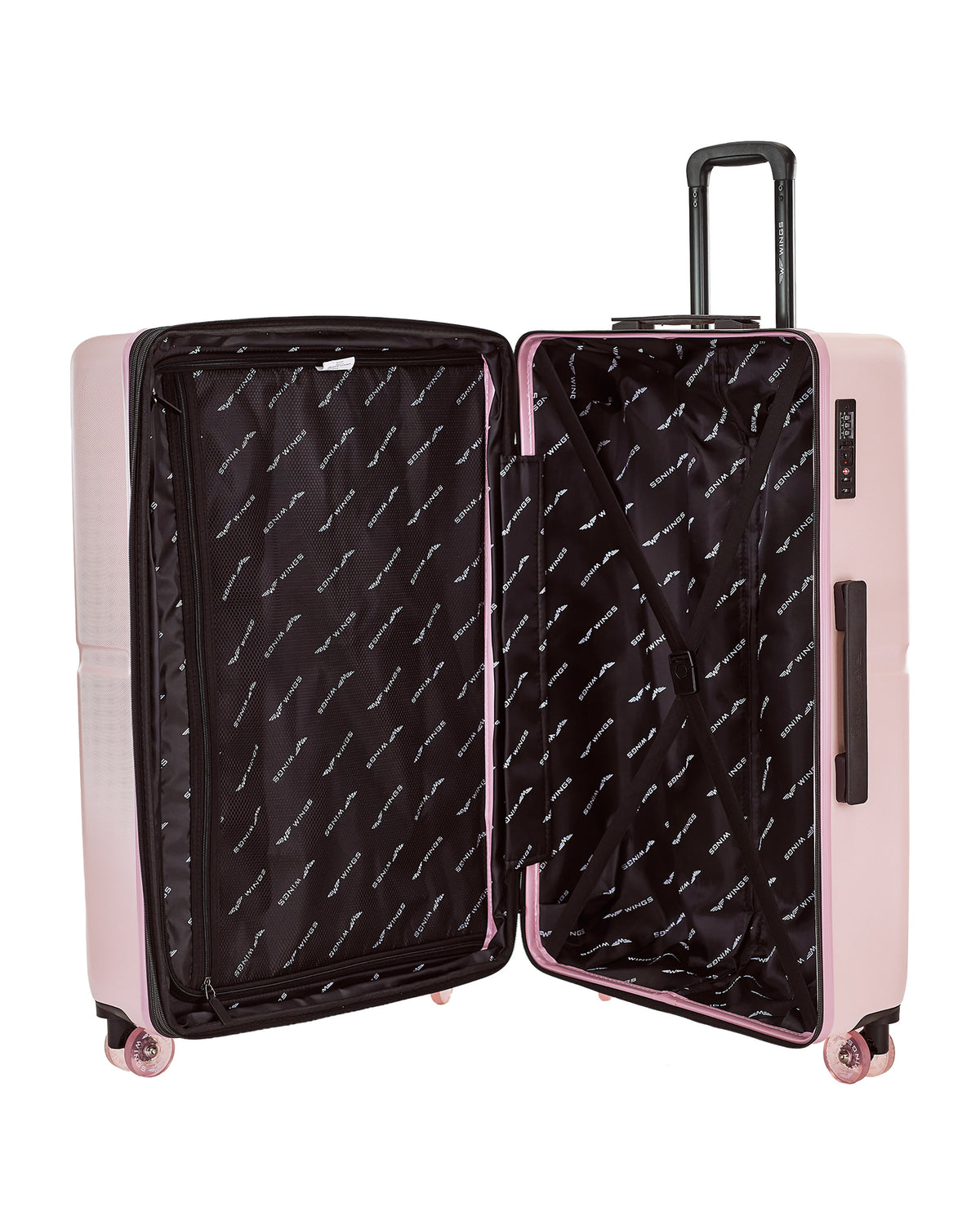 Walizka DUŻA WINGS MAGPIE 28" ROSE GOLD