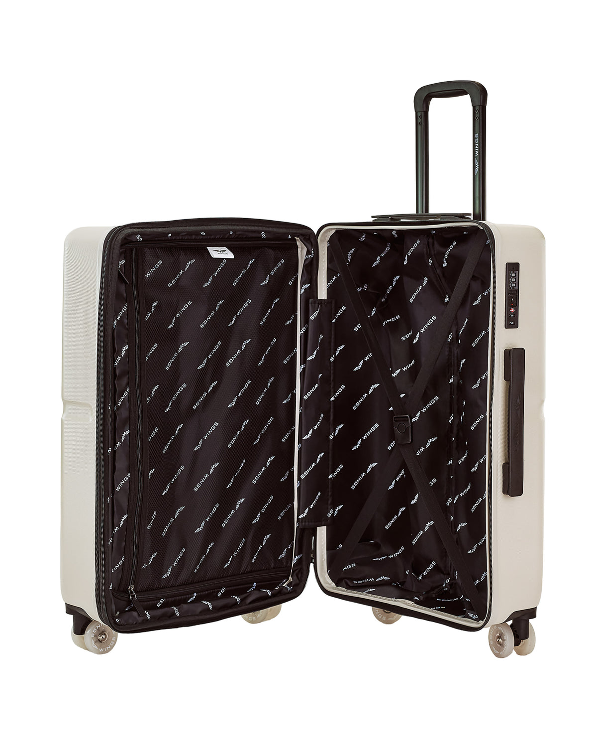 Walizka Średnia WINGS MAGPIE 24" BEIGE
