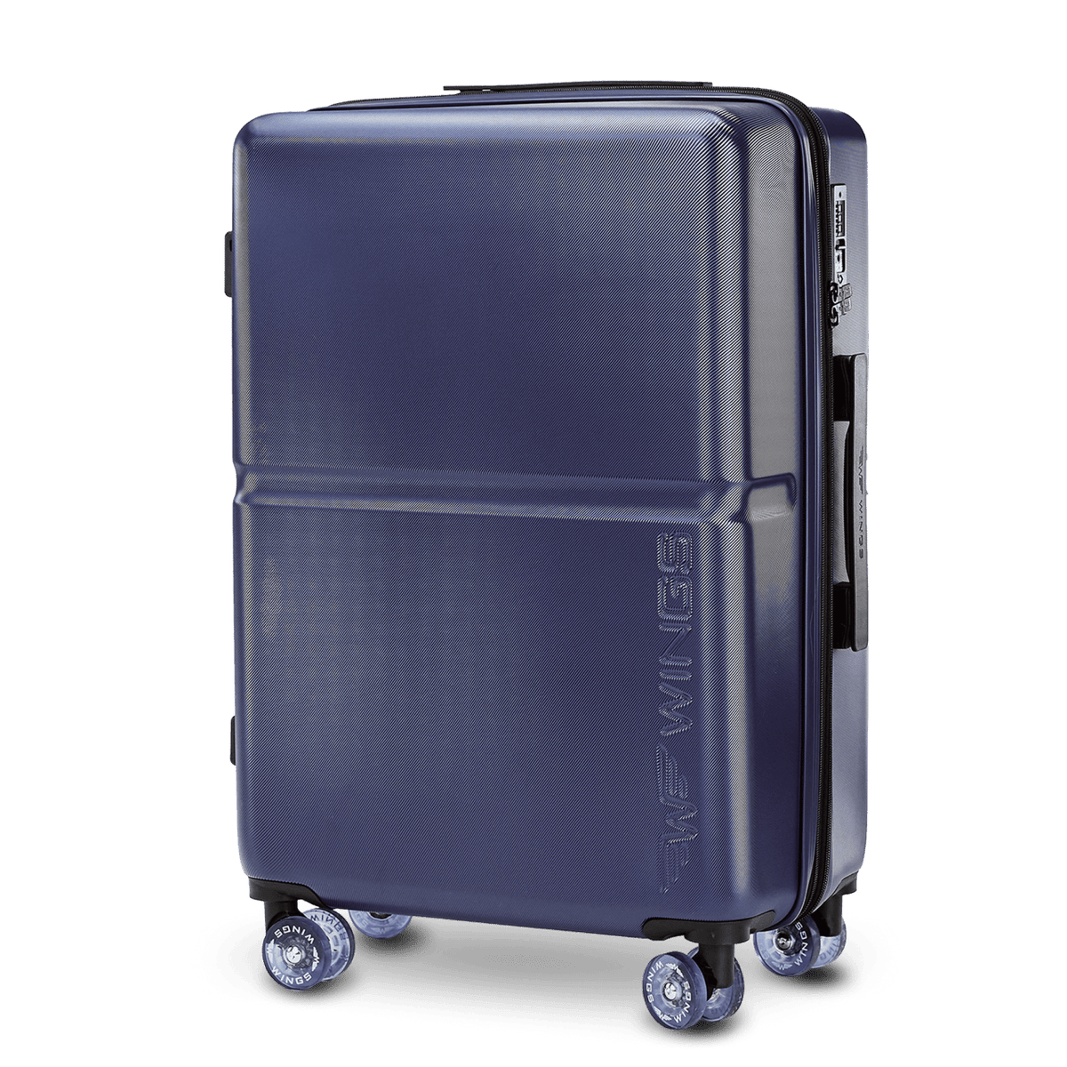 Walizka Średnia WINGS MAGPIE 24" BLUE