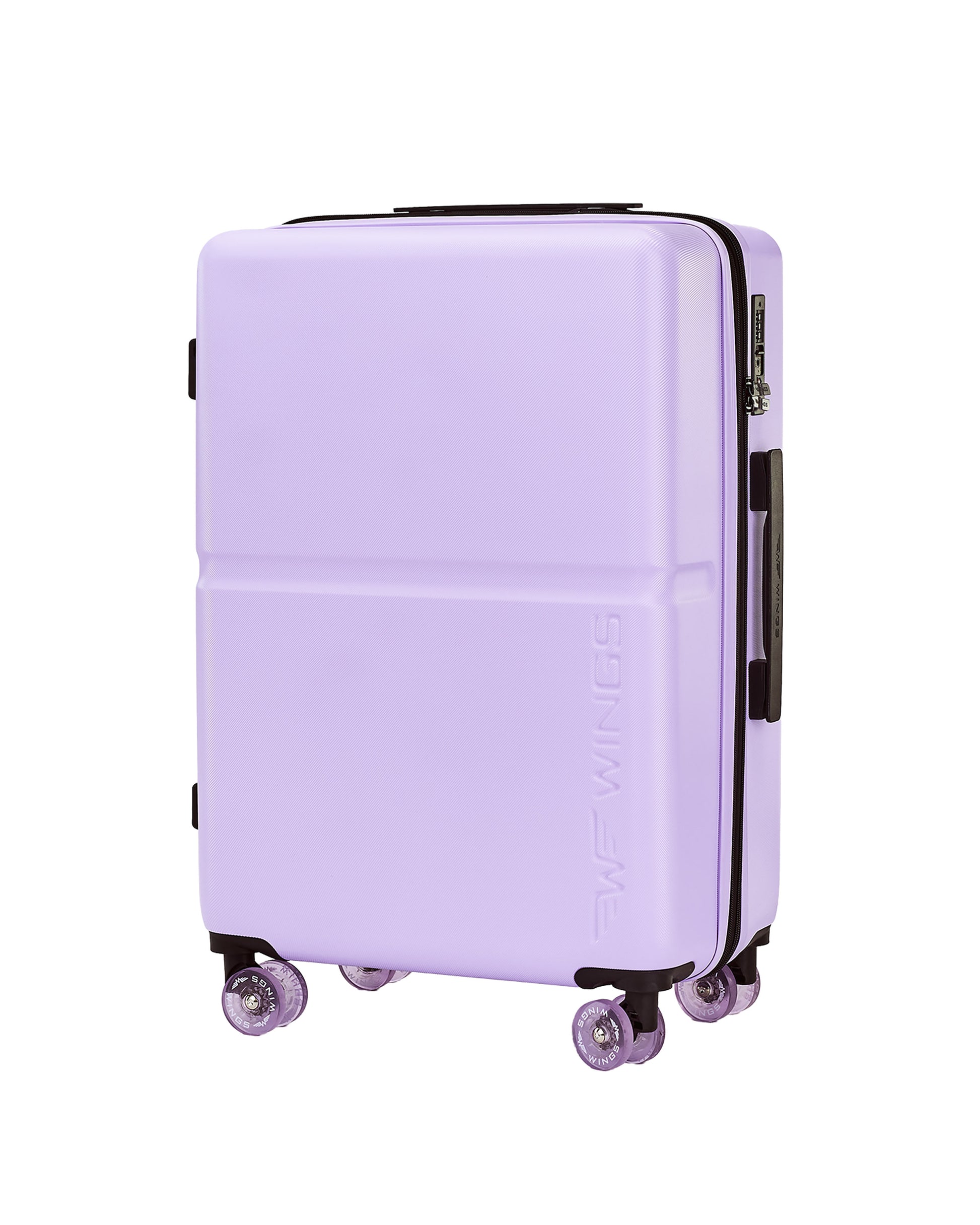 Walizka Średnia WINGS MAGPIE 24" WHITE PURPLE