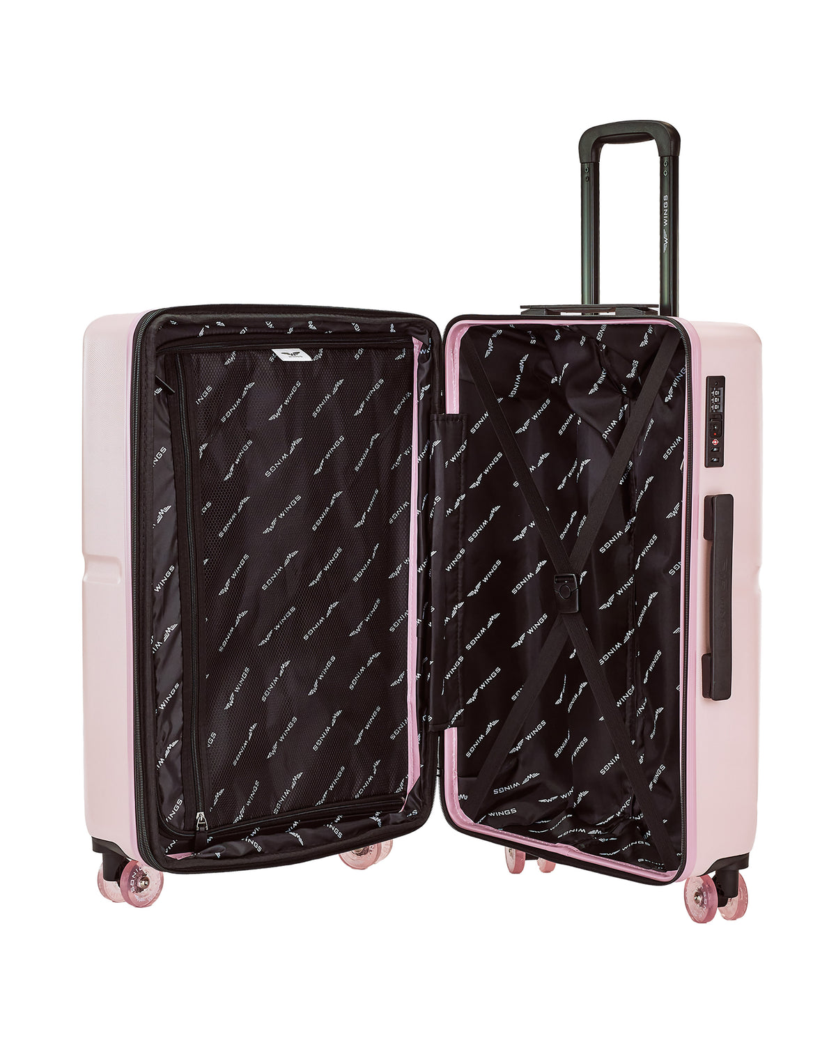 Walizka Średnia WINGS MAGPIE 24" ROSE GOLD