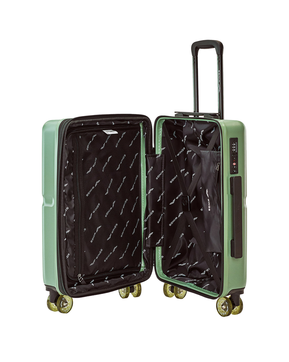 Walizka KABINOWA WINGS MAGPIE 20" ARMY GREEN