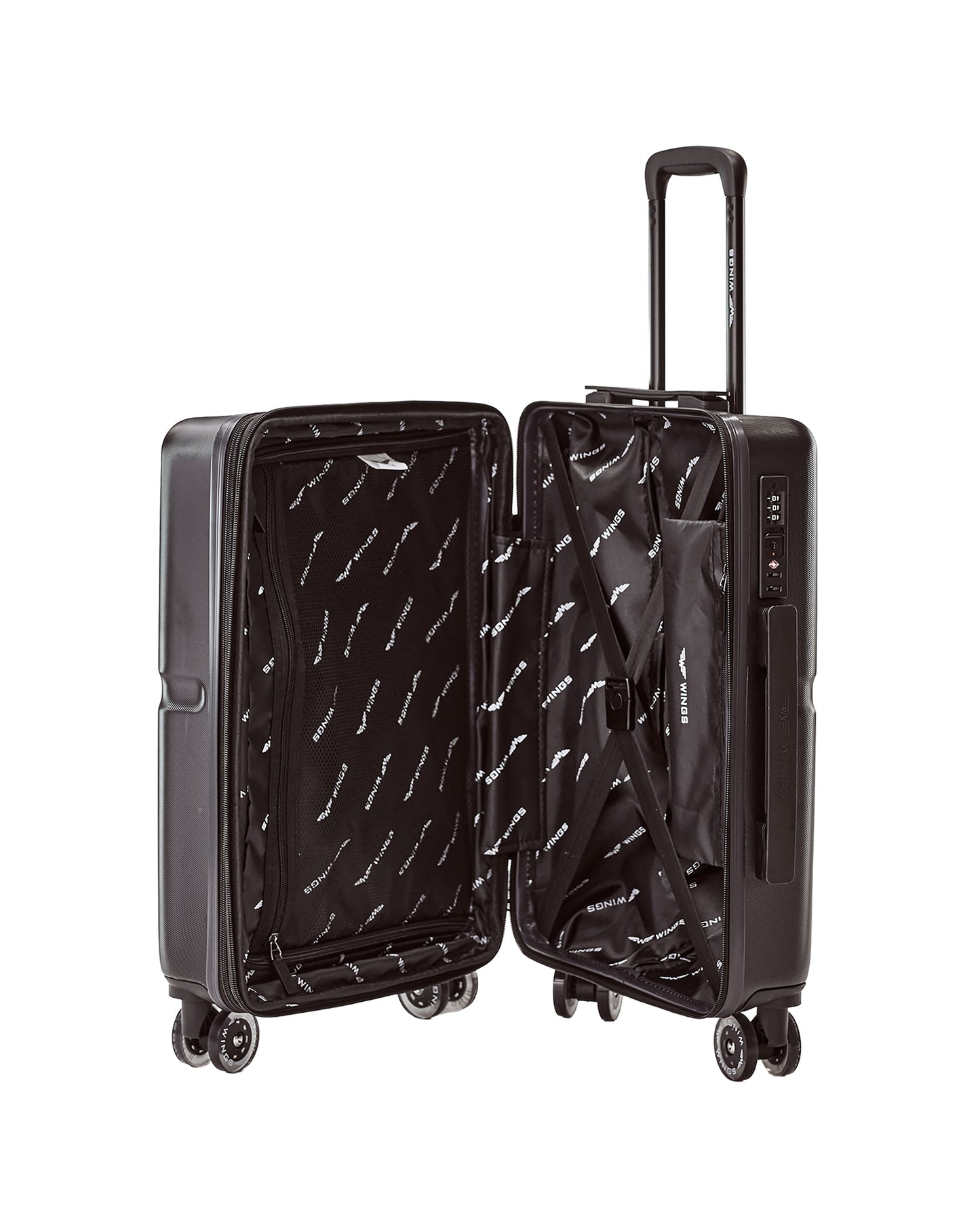 Walizka KABINOWA WINGS MAGPIE 20" BLACK