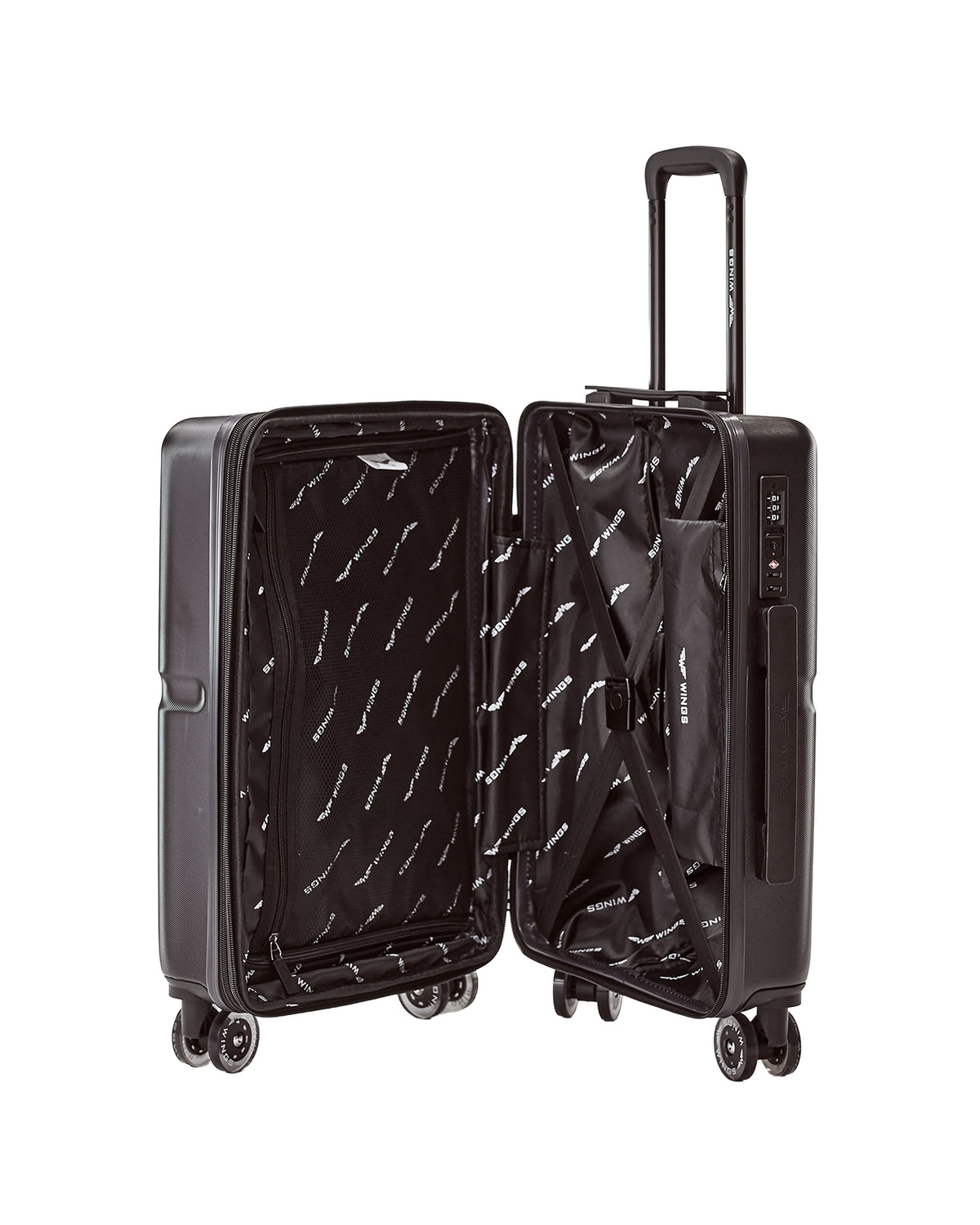 Walizka KABINOWA WINGS MAGPIE 20" BLACK