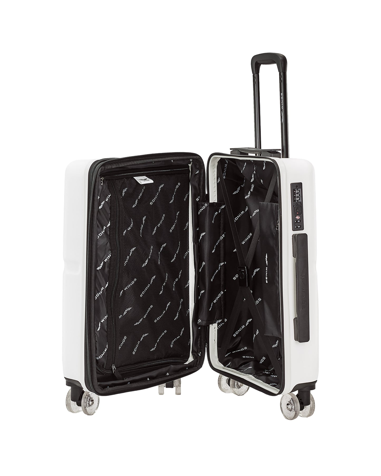 Walizka KABINOWA WINGS MAGPIE 20" OFF WHITE