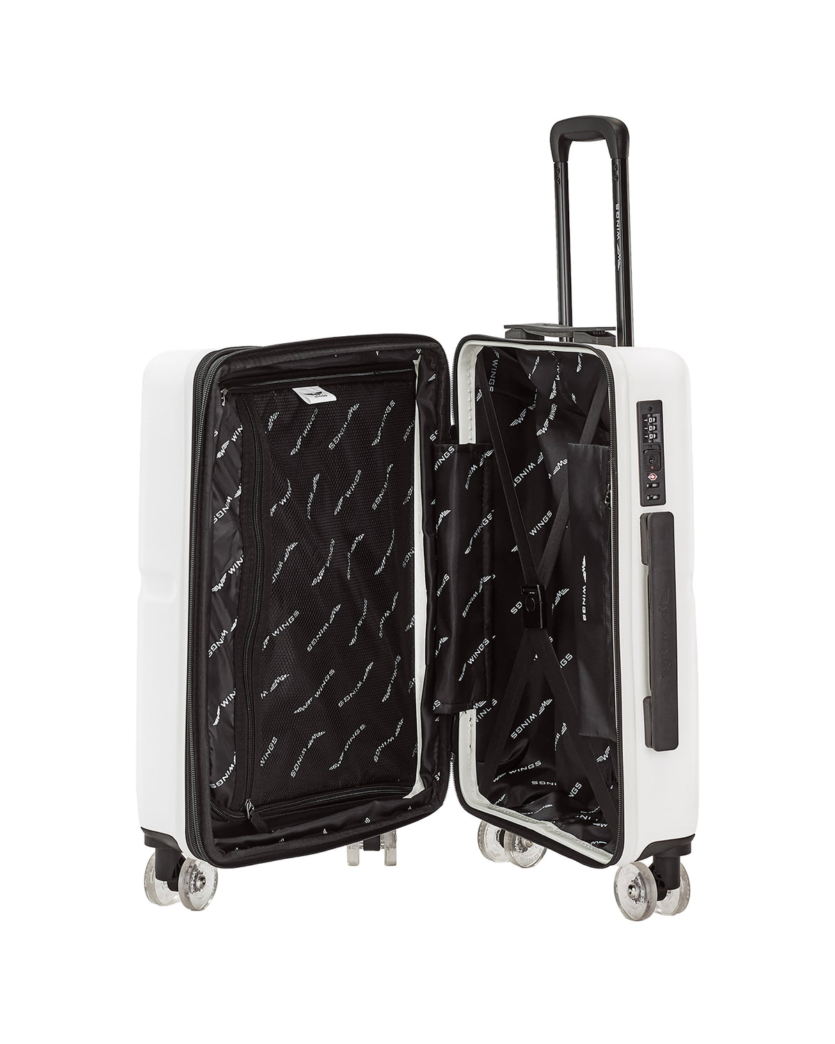 Walizka KABINOWA WINGS MAGPIE 20" OFF WHITE