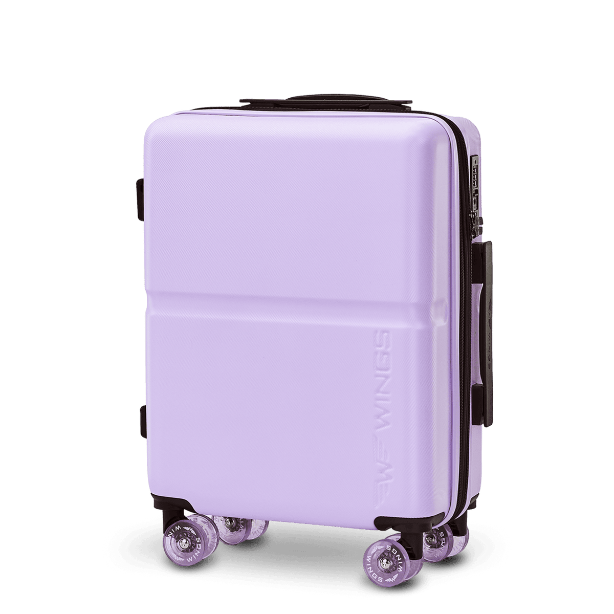 Walizka KABINOWA WINGS MAGPIE 20" WHITE PURPLE