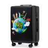Walizka średnia Wings ABS+ 24" Customized BLACK TOURISM