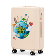 Walizka średnia Wings ABS+ 24" Customized DIRTY WHITE TOURISM