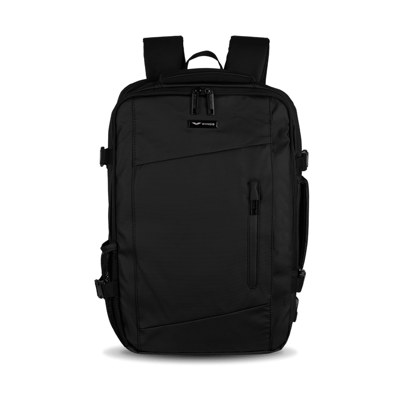 Wielofunkcyjny plecak  z poszerzeniem VIREO 002 - BLACK