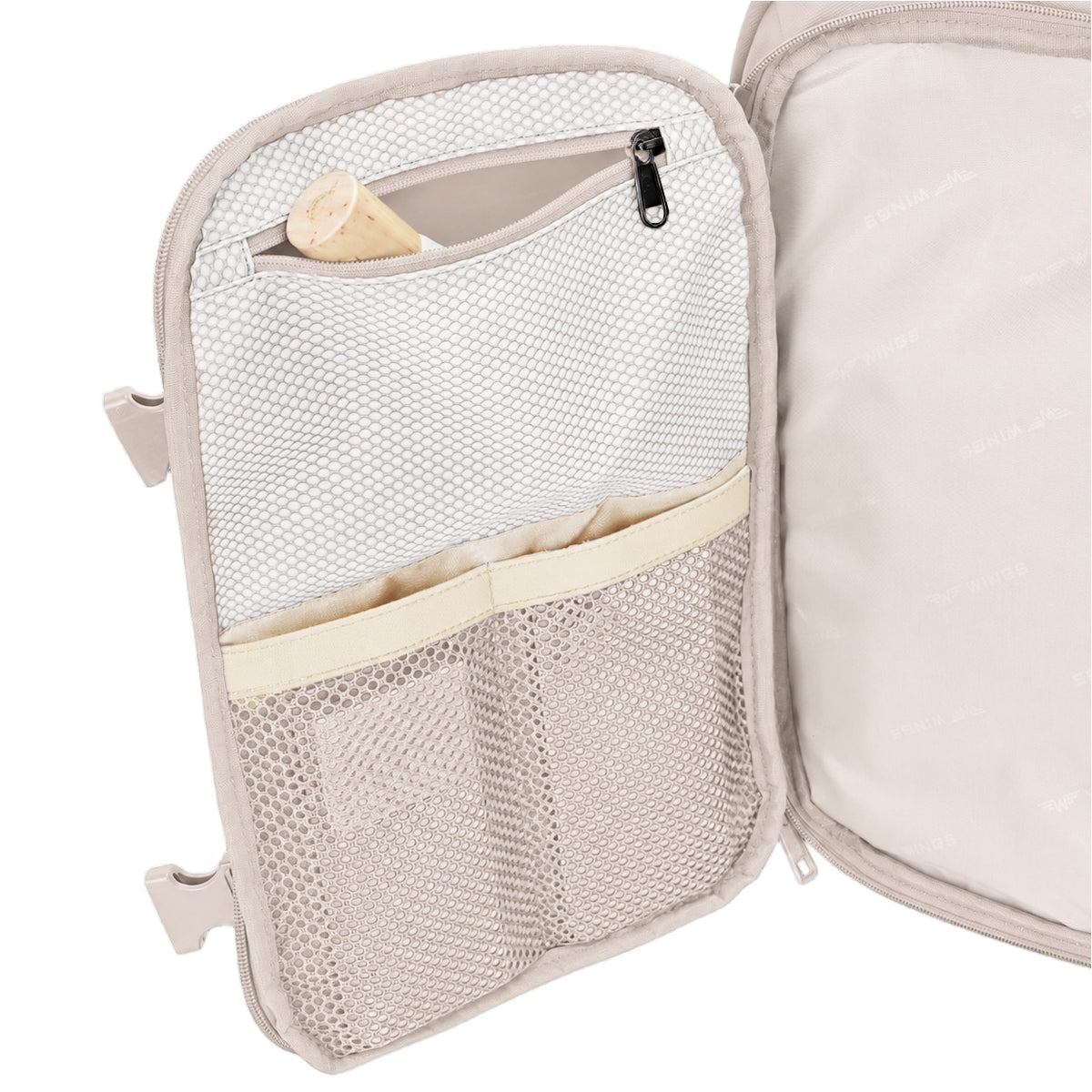 Plecak Próżniowy COMPRESA z Pompką - BEIGE