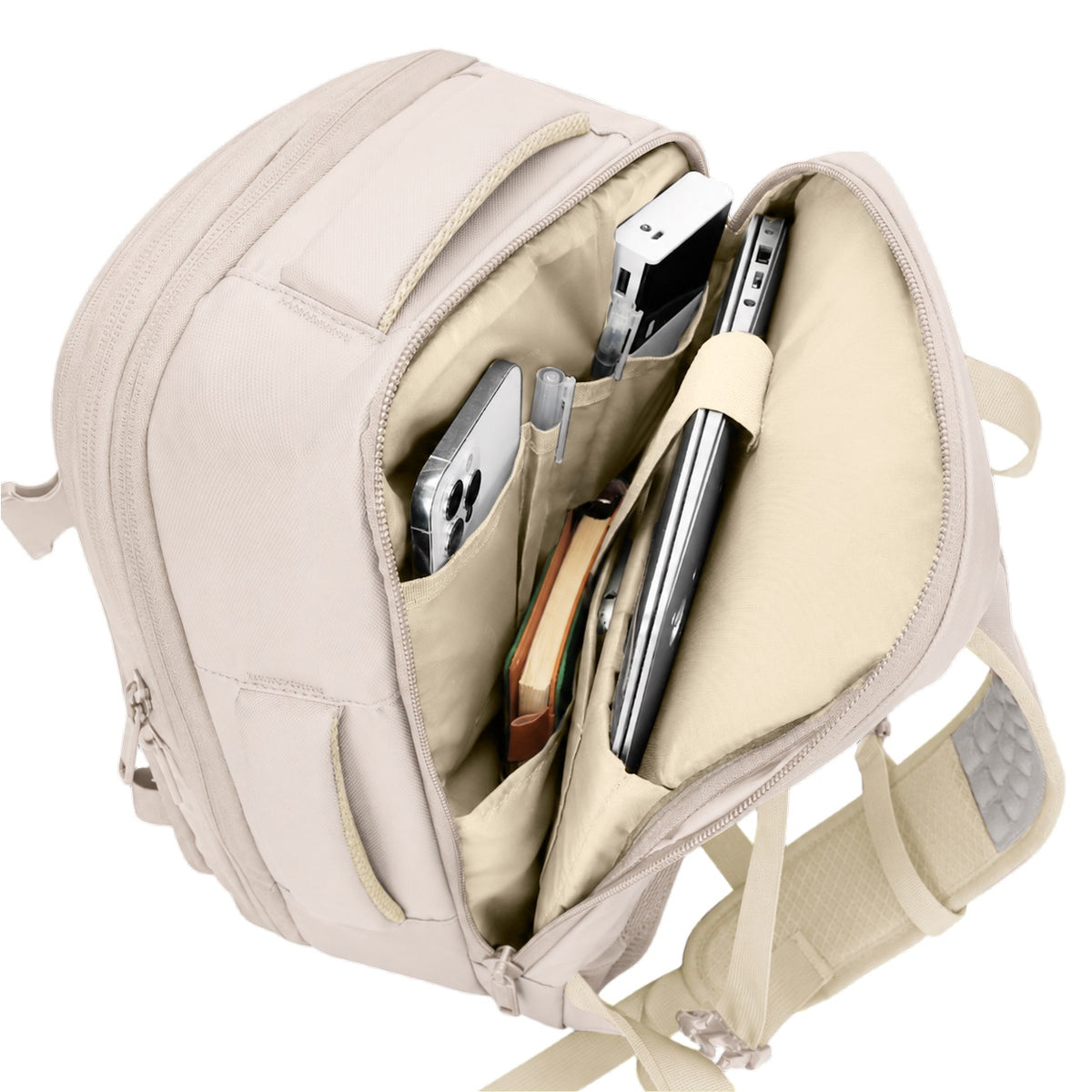 Plecak Próżniowy COMPRESA z Pompką - BEIGE