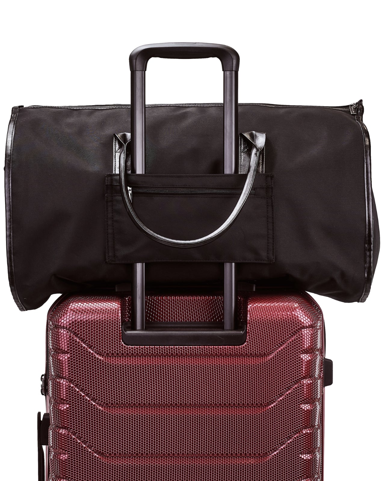 Elegancka torba na garnitur 2w1 WINGS BLACK