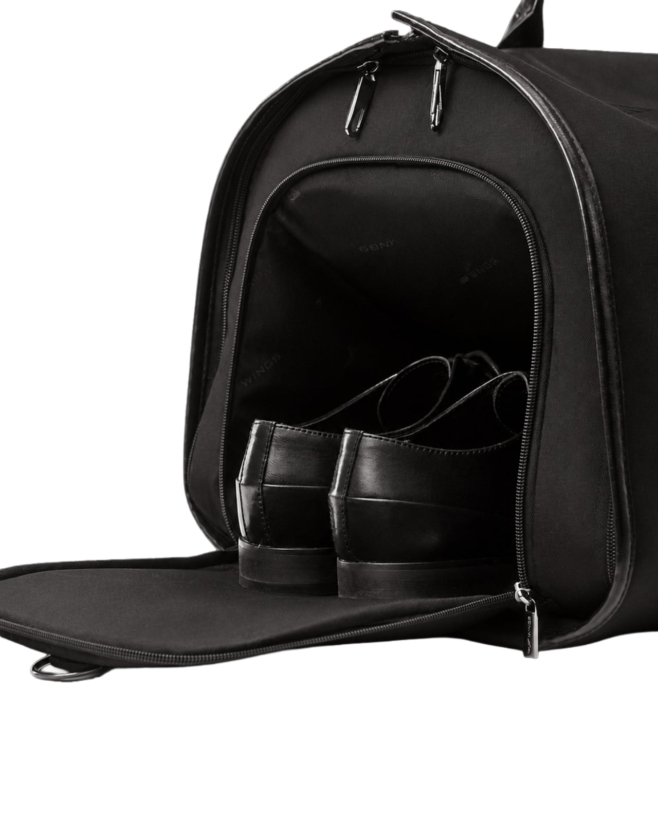 Elegancka torba na garnitur 2w1 WINGS BLACK
