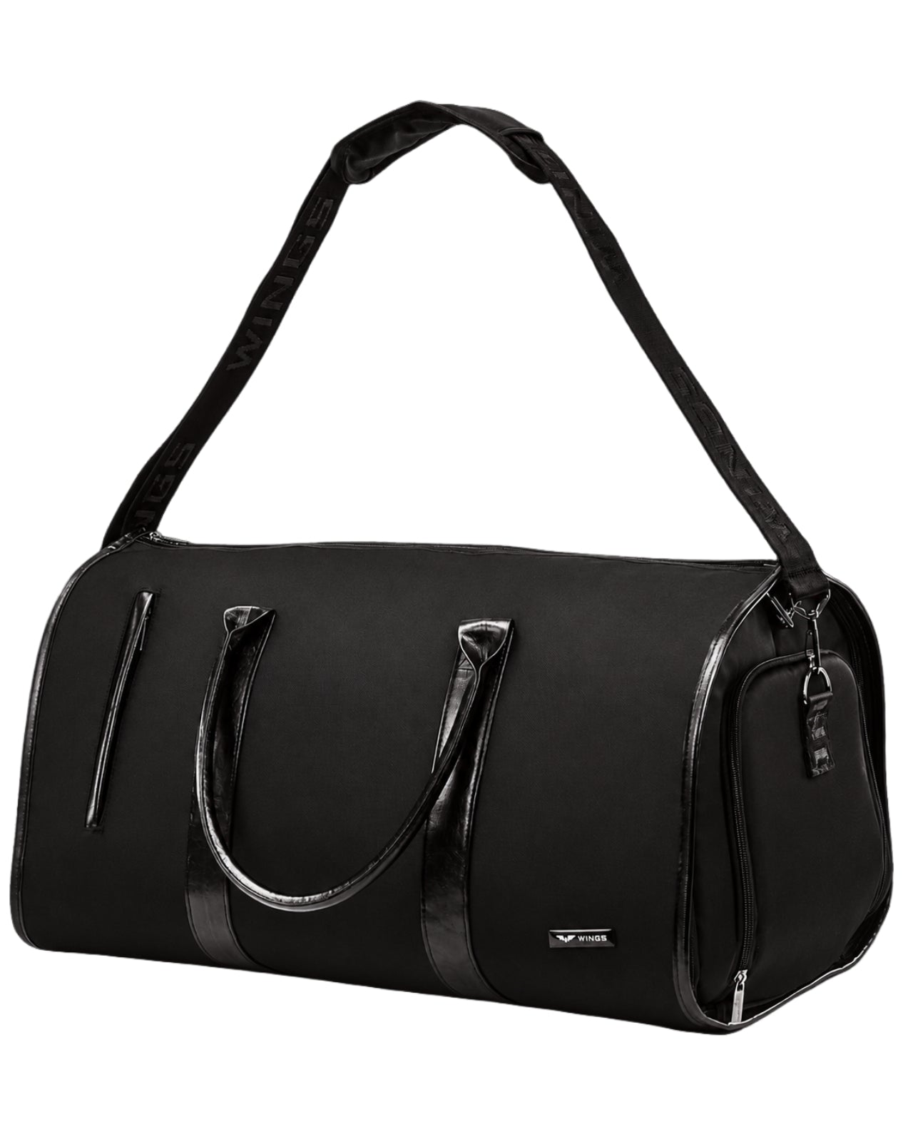 Elegancka torba na garnitur 2w1 WINGS BLACK