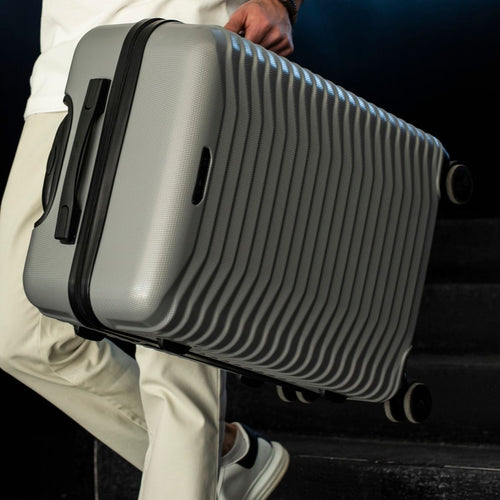 Walizka ŚREDNIA WINGS PC SEA EAGLE 24" SILVER