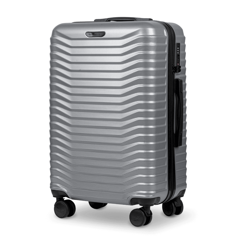 Walizka ŚREDNIA WINGS PC SEA EAGLE 24" SILVER