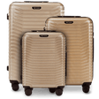 Zestaw 3 walizek Wings PC Sea Eagle 2.0 CHAMPAGNE