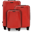 Zestaw 3 walizek Wings PC Sea Eagle 2.0 RED