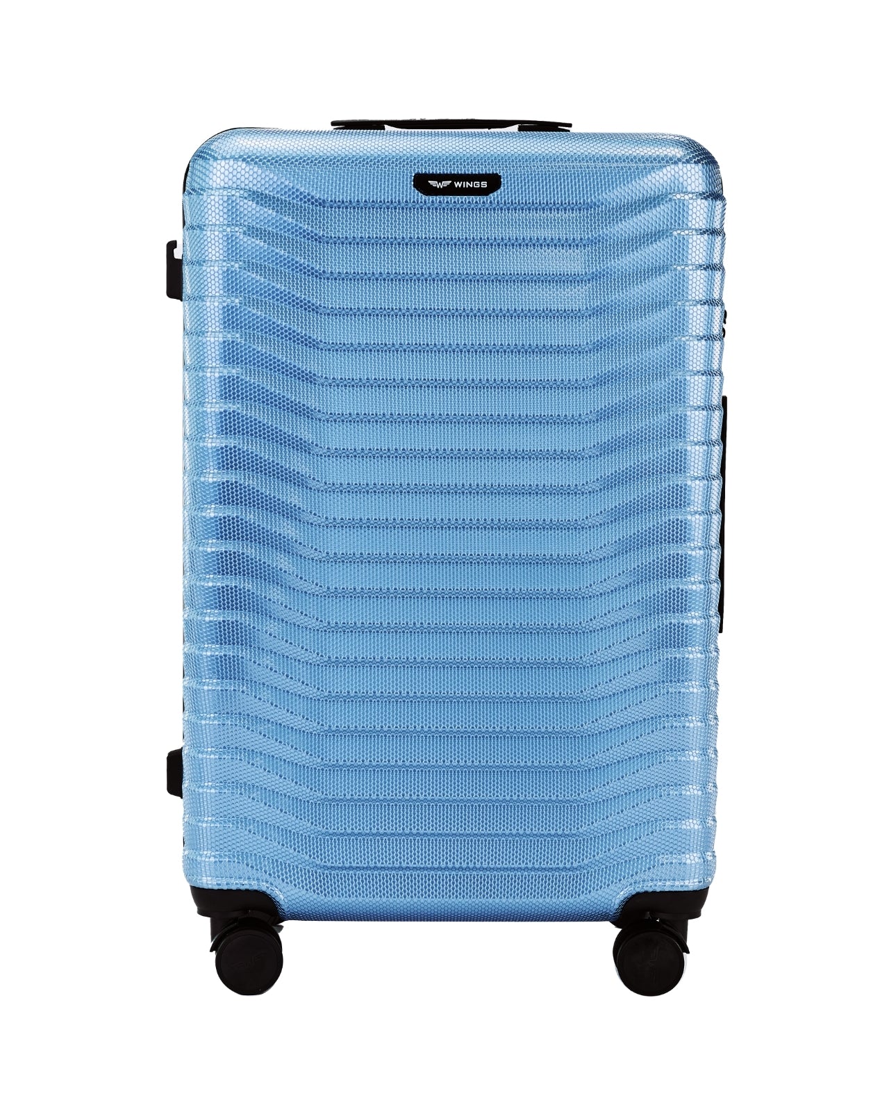 Zestaw 3 walizek Wings PC Sea Eagle 2.0 SILVER BLUE