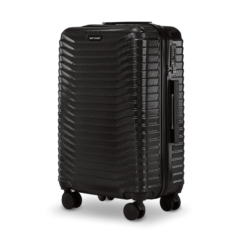 Walizka ŚREDNIA WINGS PC SEA 2.0 EAGLE 24" BLACK