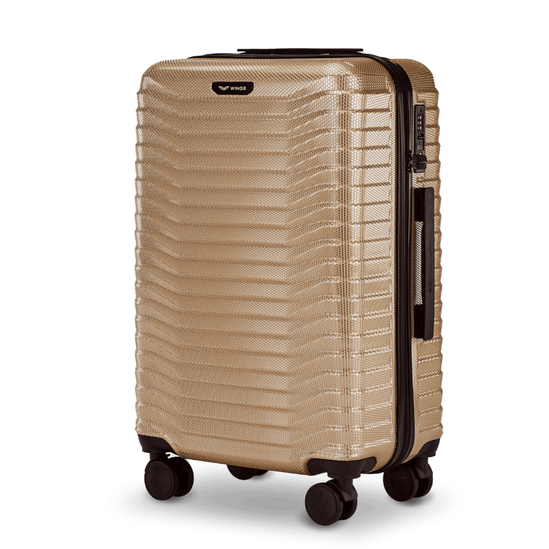 Walizka ŚREDNIA WINGS PC SEA 2.0 EAGLE 24" CHAMPAGNE