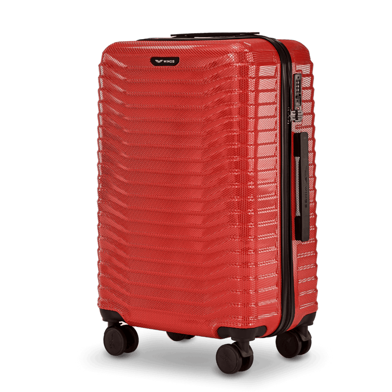 Walizka ŚREDNIA WINGS PC SEA 2.0 EAGLE 24" RED