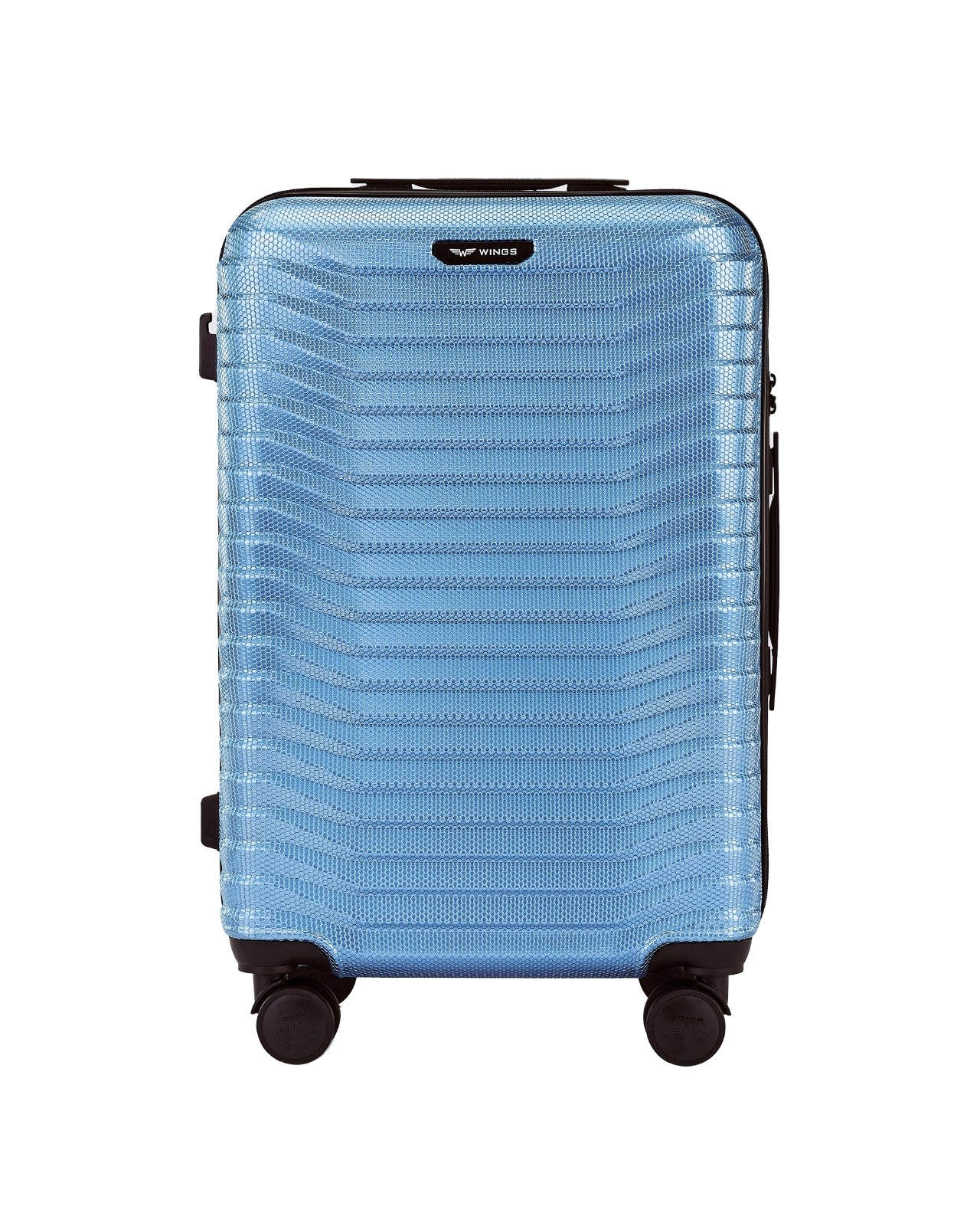 Zestaw 3 walizek Wings PC Sea Eagle 2.0 SILVER BLUE
