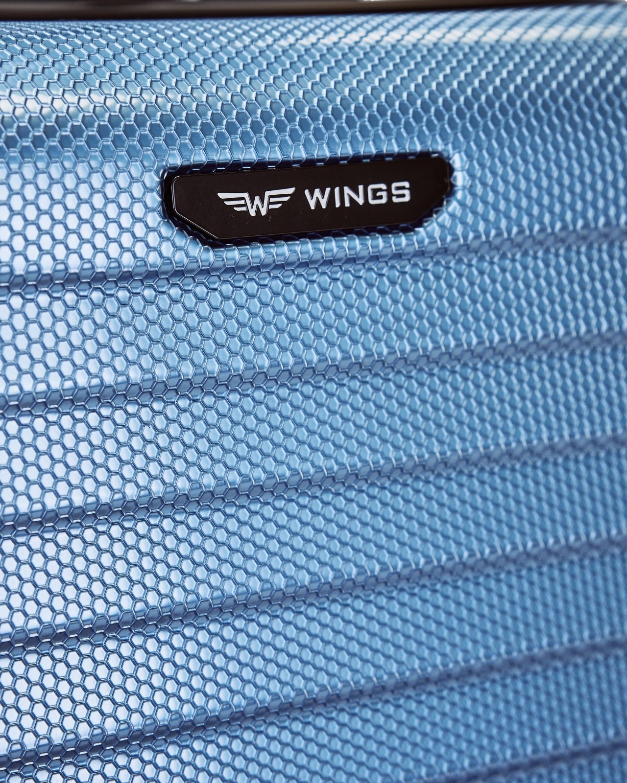 Zestaw 3 walizek Wings PC Sea Eagle 2.0 SILVER BLUE