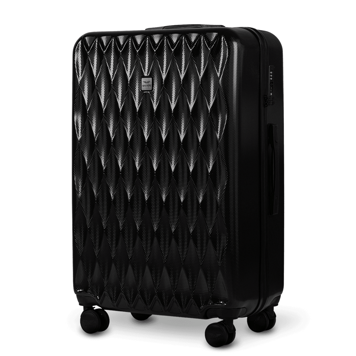 Walizka duża Wings PC Golden Eagle 28" BLACK
