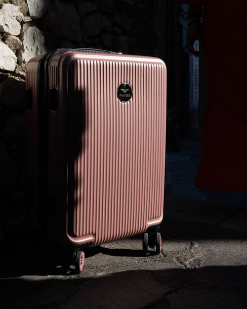 Walizka kabinowa Wings PC African Eagle 2.0 20" PINK