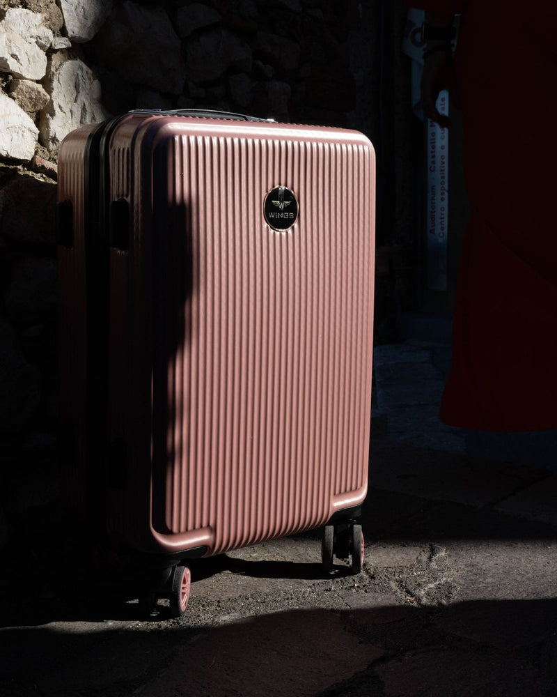 Walizka kabinowa Wings PC African Eagle 2.0 20" PINK